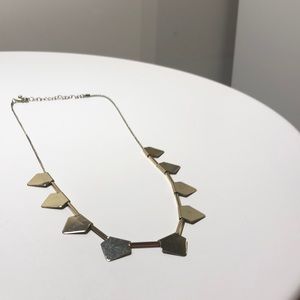 Simple Gold Statement Necklace